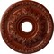 Ekena Millwork Granada Ceiling Medallion (Fits Canopies up to 6 5/8"), 18"OD x 3 1/2"ID x 2 1/2"P, Firebrick CM18GAFIF - alternate 1